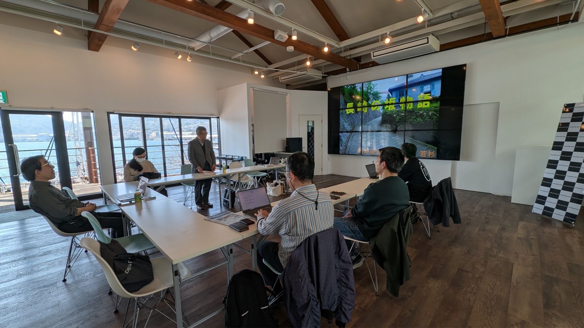 長崎の坂物語の講演の様子