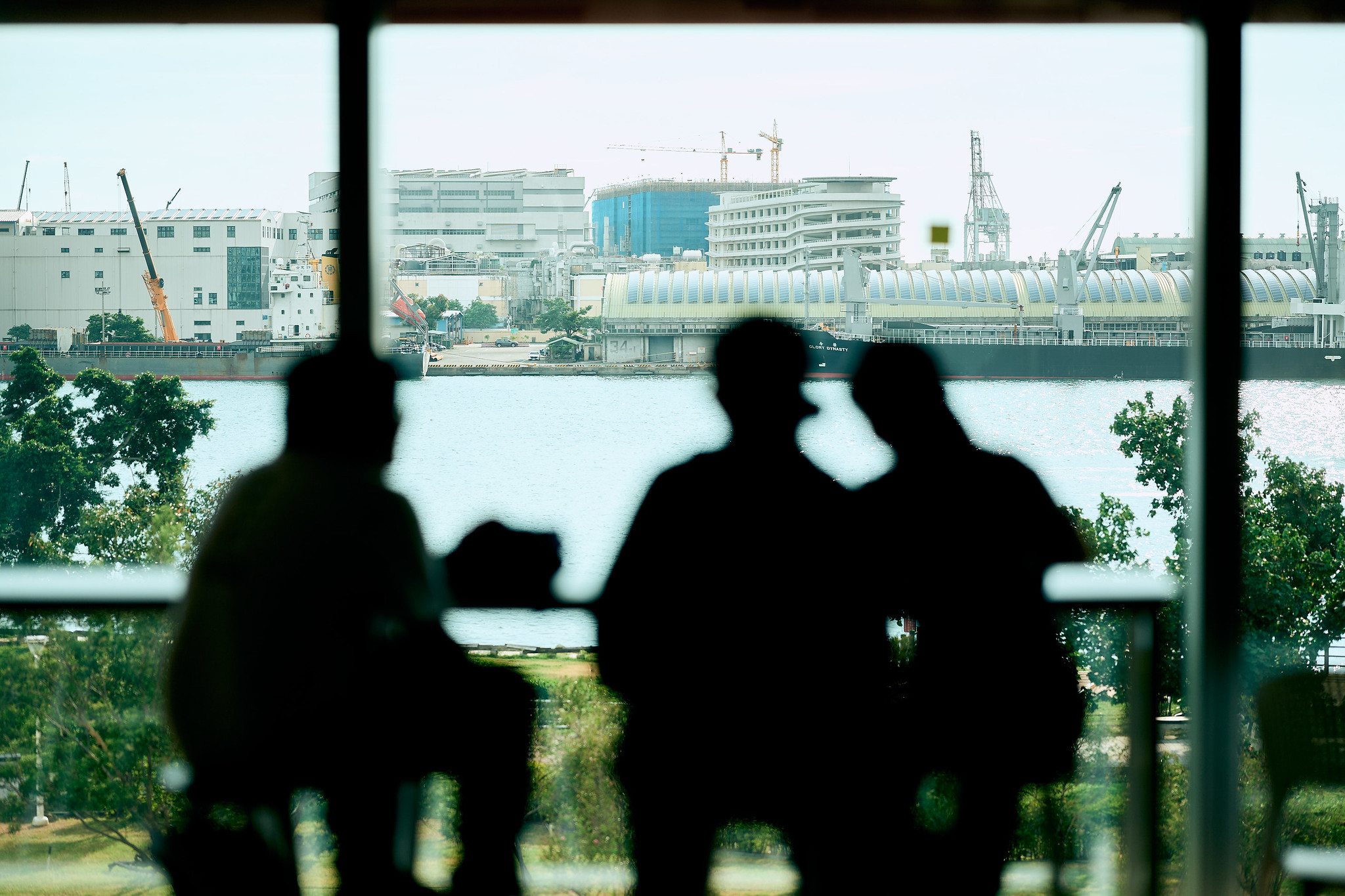 ハッカソンの会場は、作業しながら海が見える文字通りFacing the Oceanな会場でした。（CC BY 4.0 by Baliyoho）