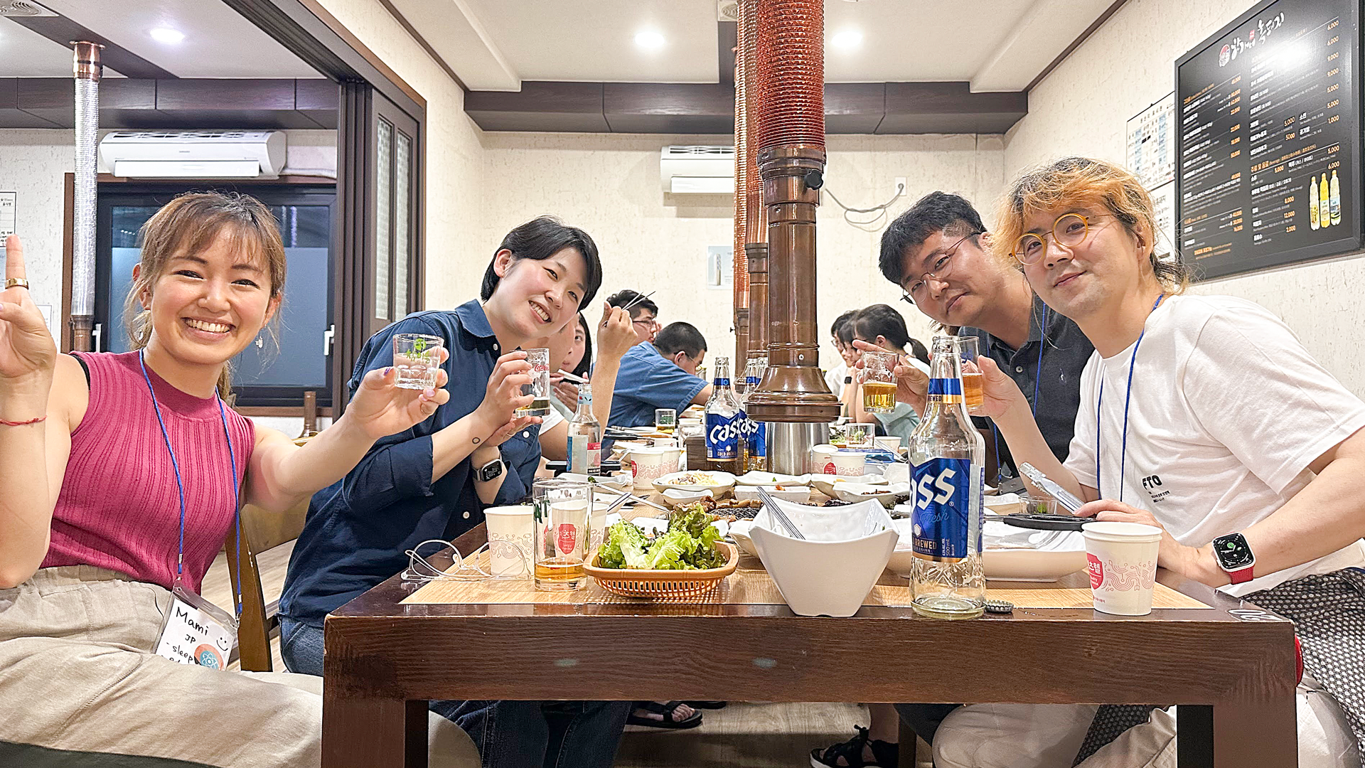 アジア各国のシビックテックメンバーたちとご飯会
